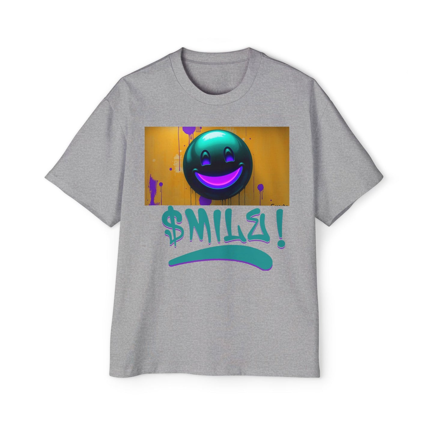 SMILE - Men's Oversized Tee