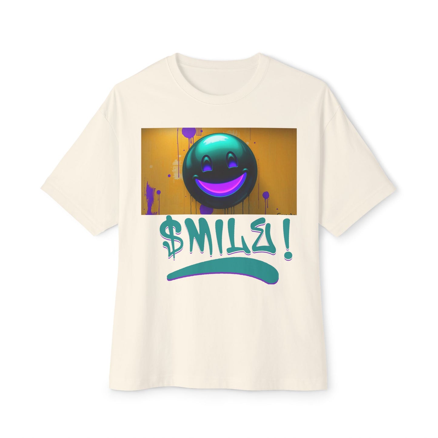SMILE  - Women's Oversized Tee