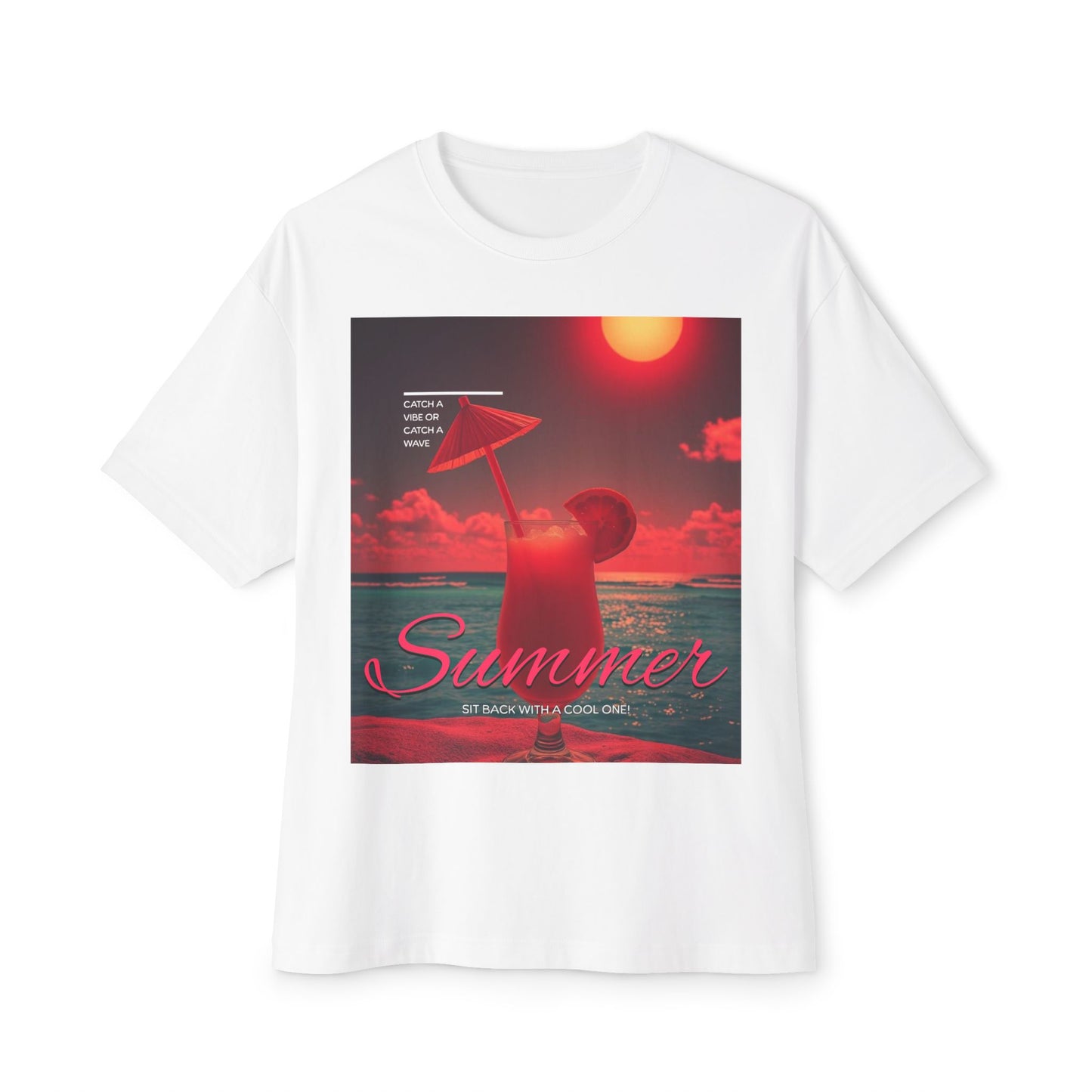 Summer Vibes - Women's Oversized Tee