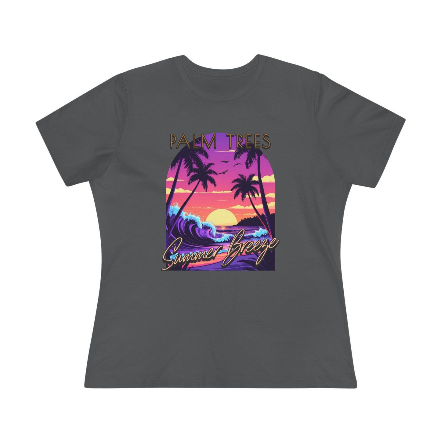 Palm Trees - Women's Cotton Tee