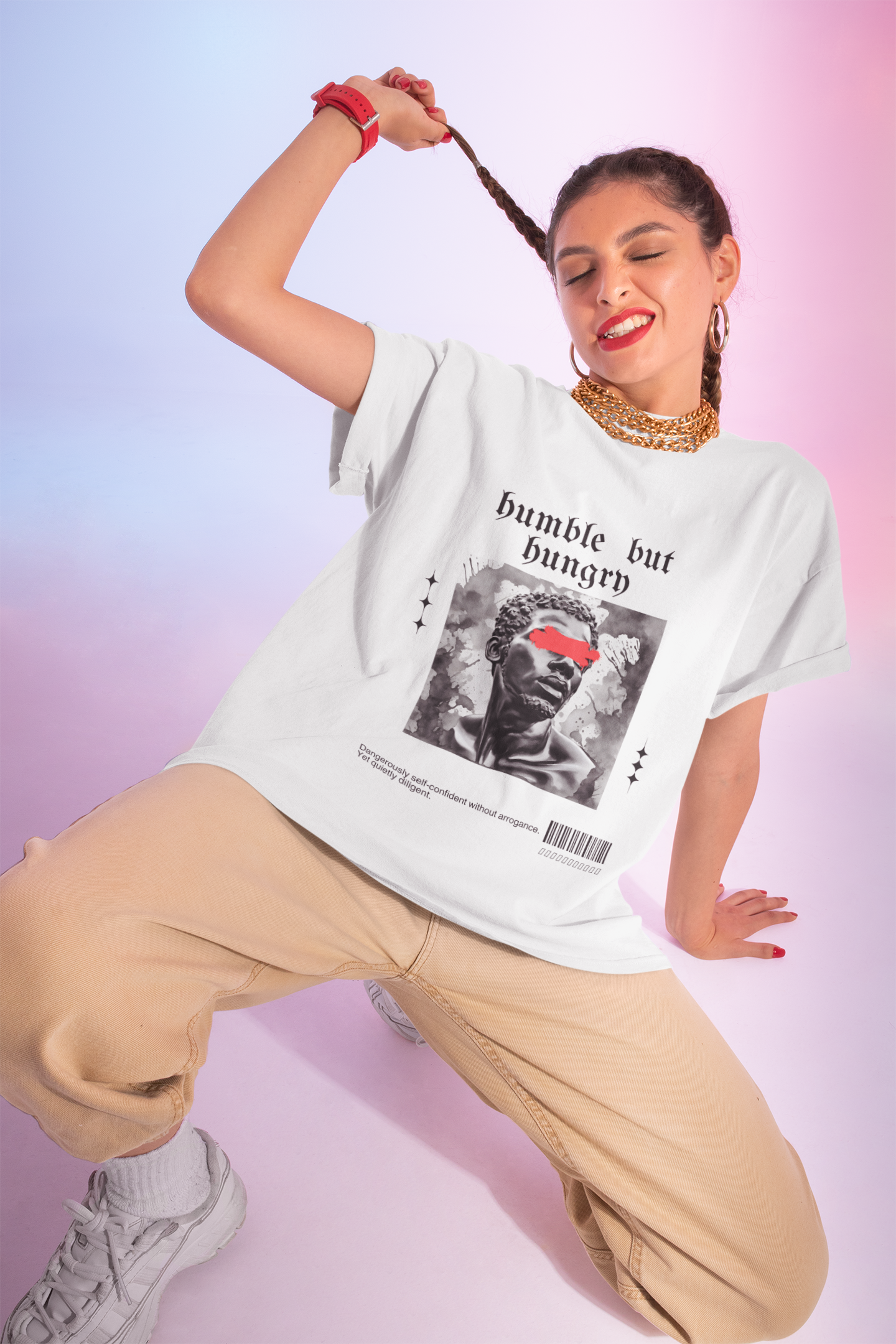Humble But Hungry - Women's Oversized Tee