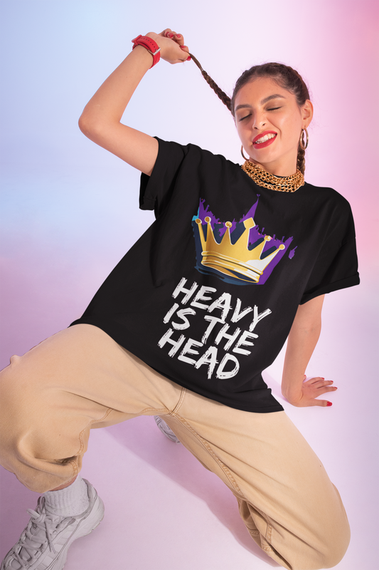 Heavy Is The Head - Women's Oversized Tee