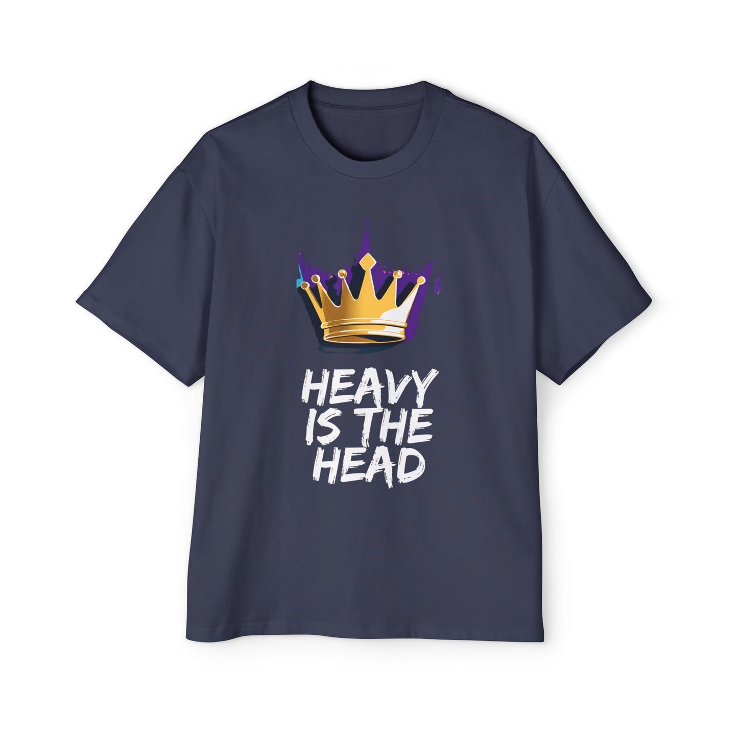 Heavy Is The Head - Men's Oversized Tee