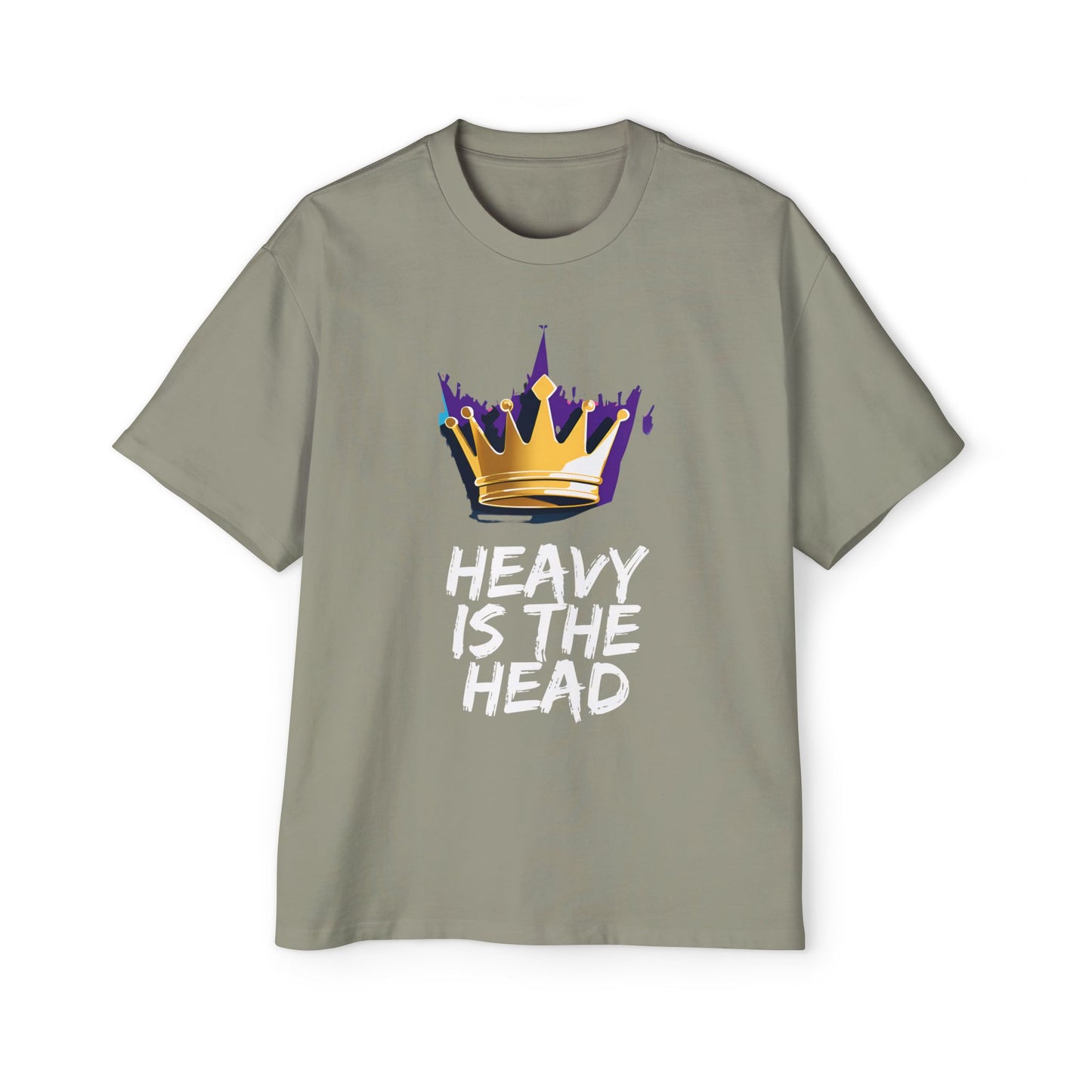 Heavy Is The Head - Men's Oversized Tee
