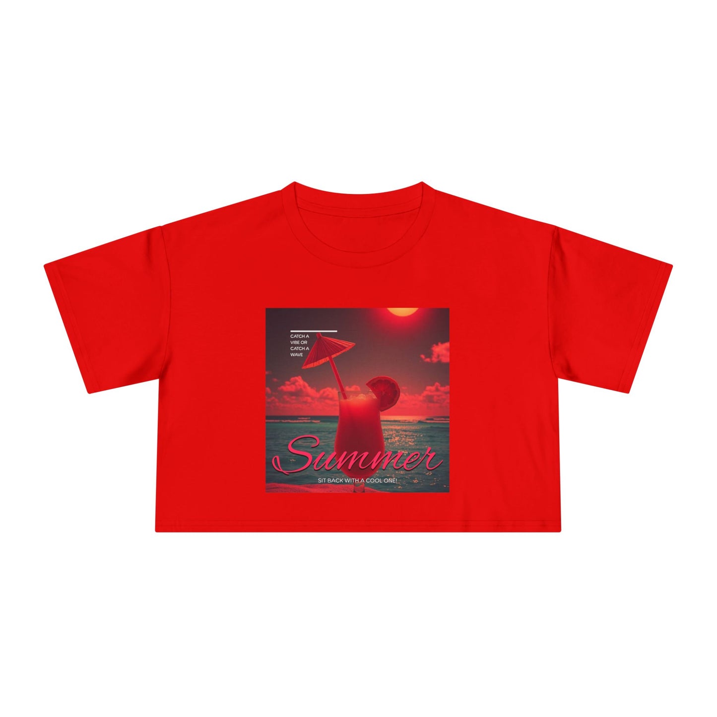 Summer Vibes - Women's Crop Top