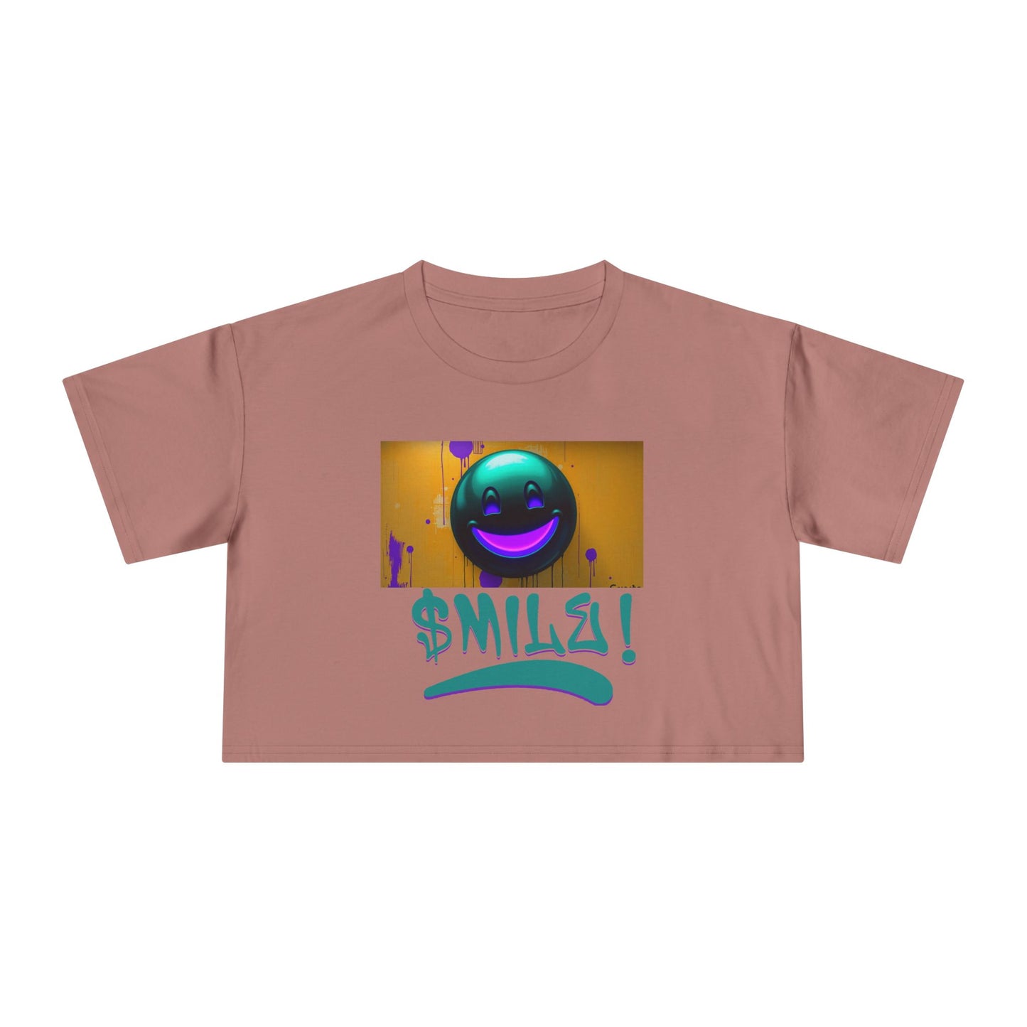 SMILE - Women's Crop Top