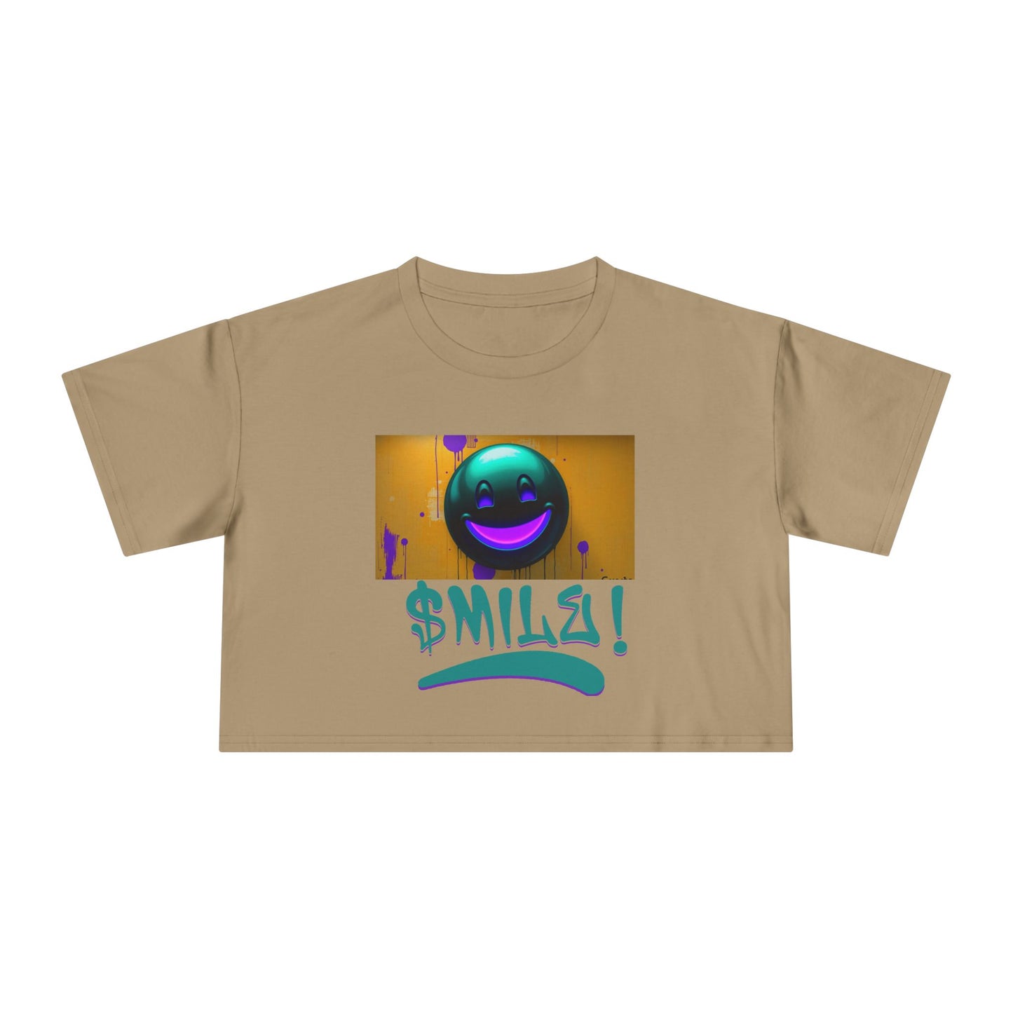 SMILE - Women's Crop Top