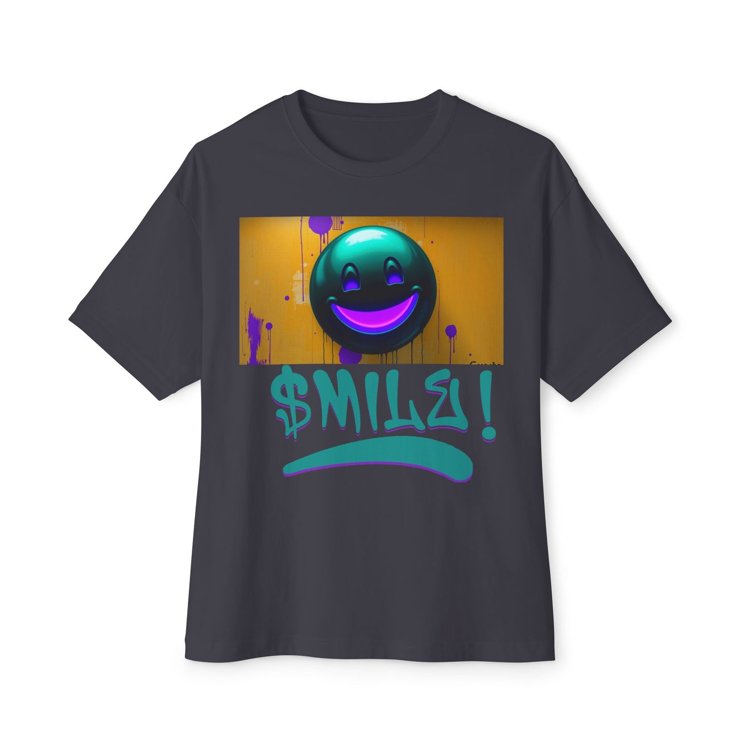 SMILE  - Women's Oversized Tee