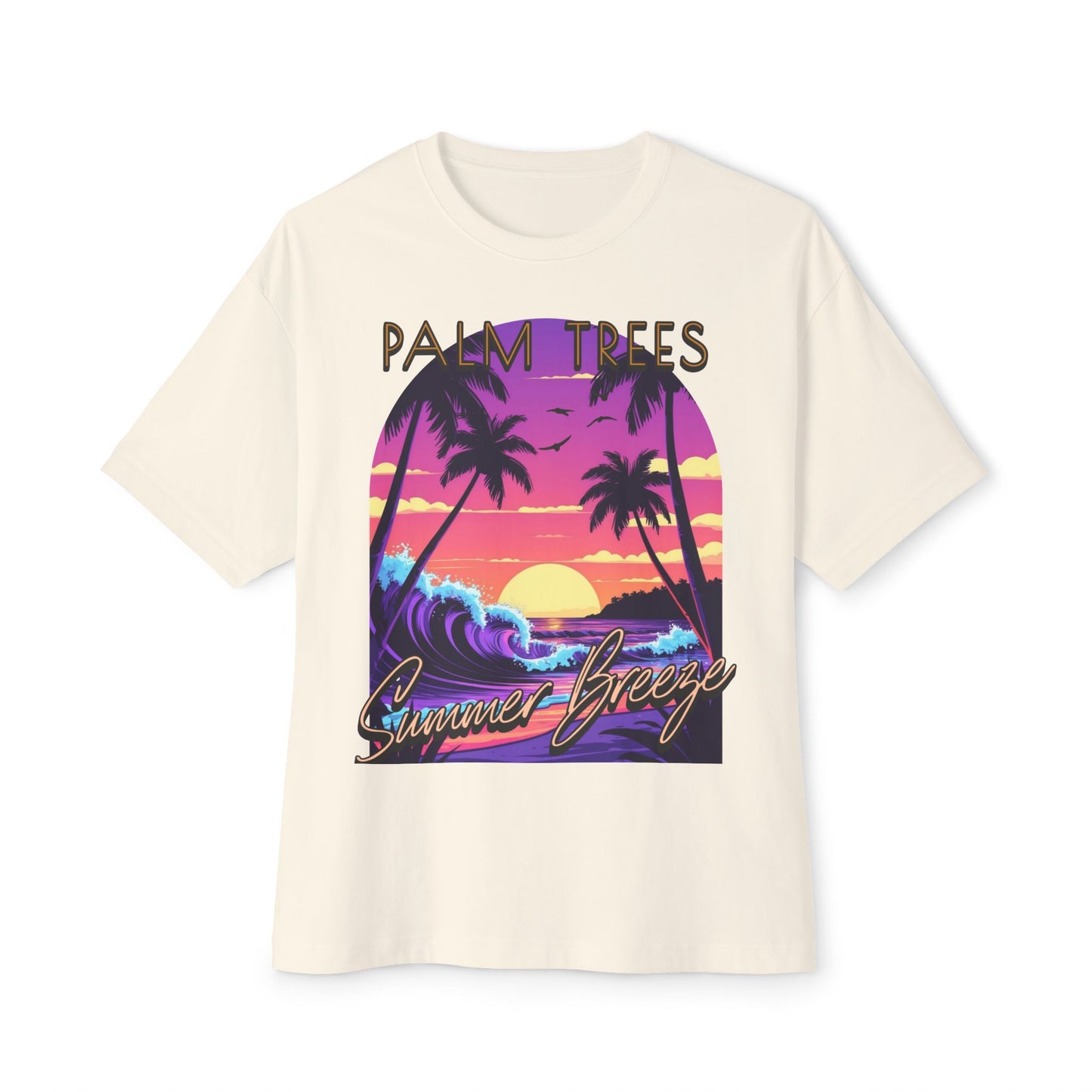 Palm Trees - Women's Oversized Tee