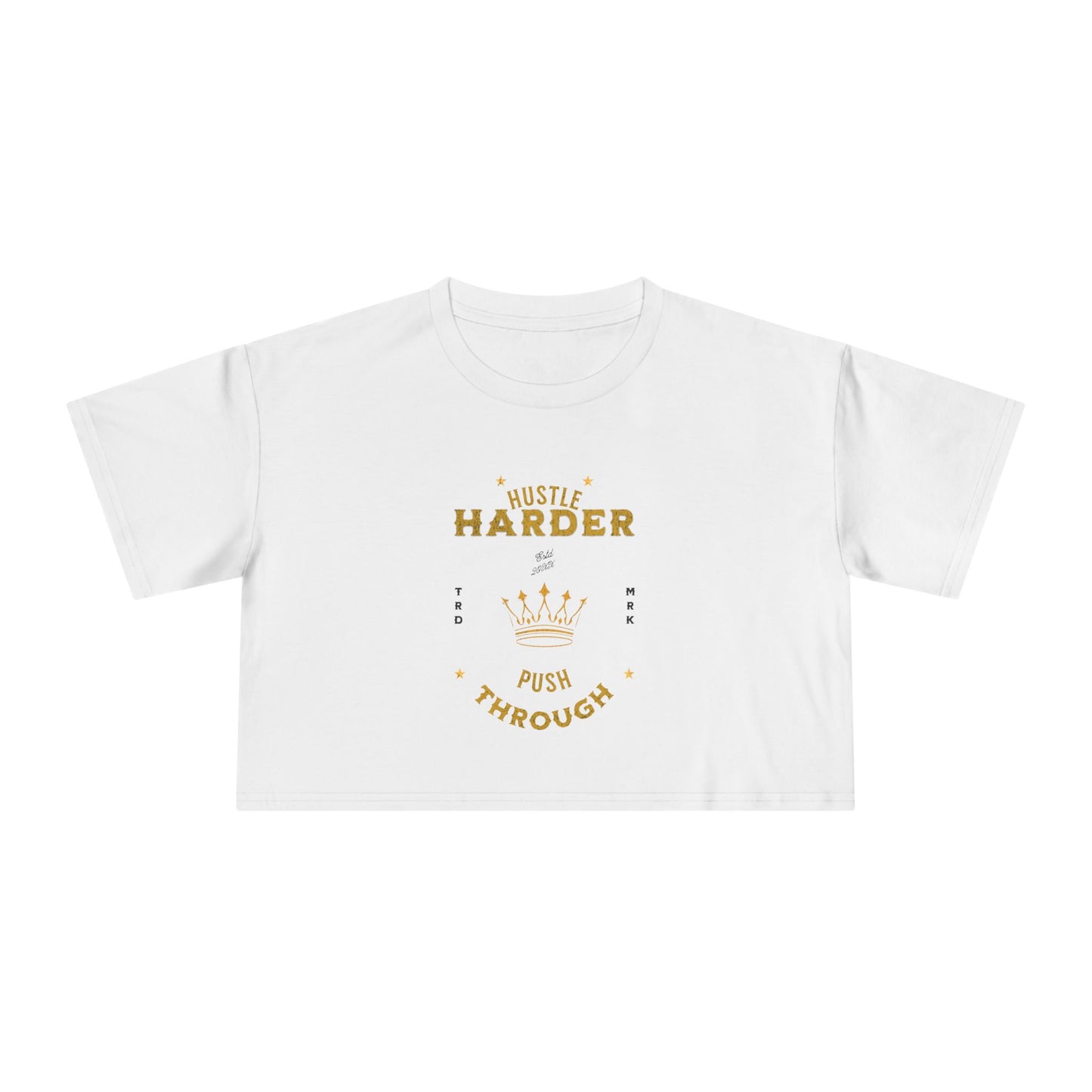 Hustle Harder - Women's Crop Top