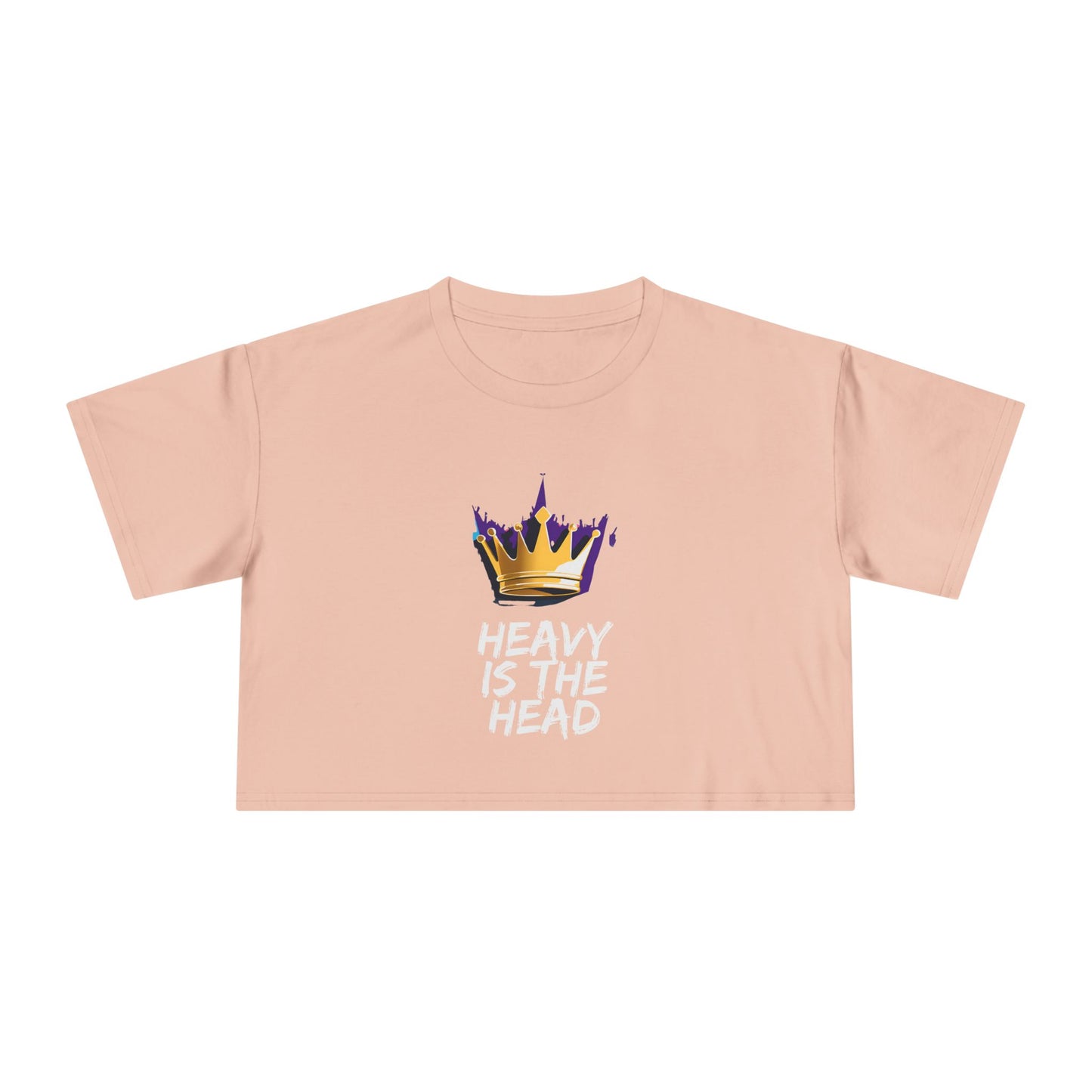 Heavy Is The Head - Women's Crop Top