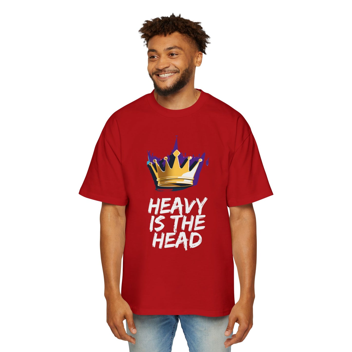 Heavy Is The Head - Men's Oversized Tee