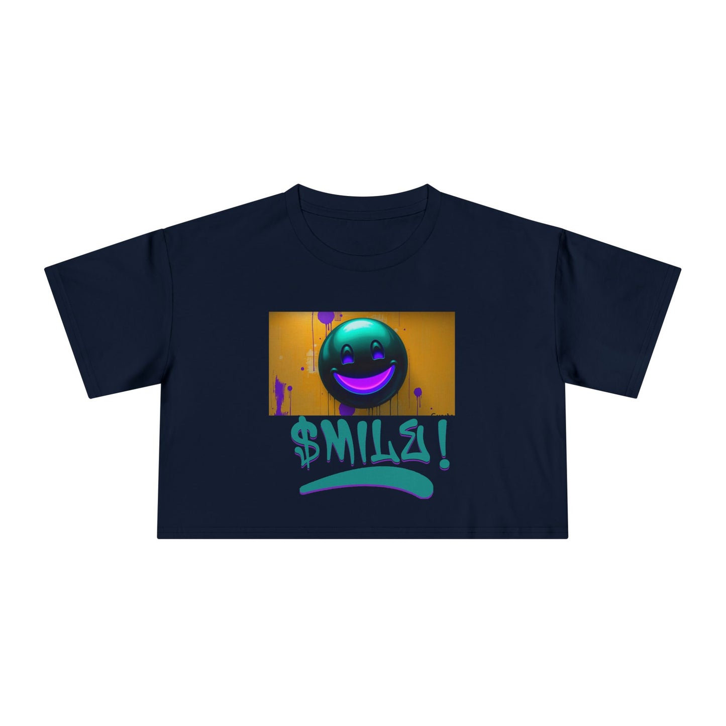 SMILE - Women's Crop Top