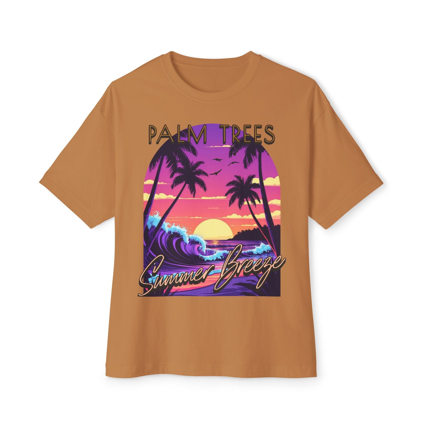 Palm Trees - Women's Oversized Tee