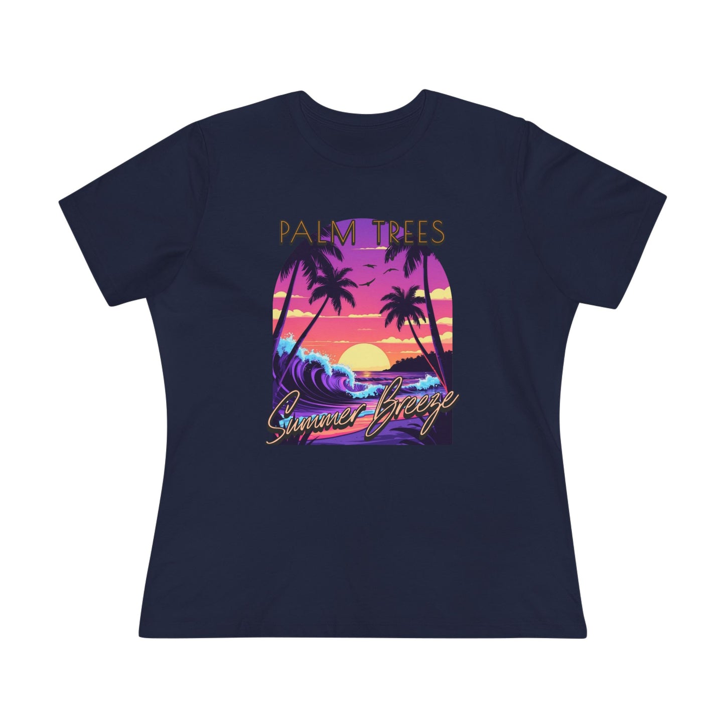 Palm Trees - Women's Cotton Tee