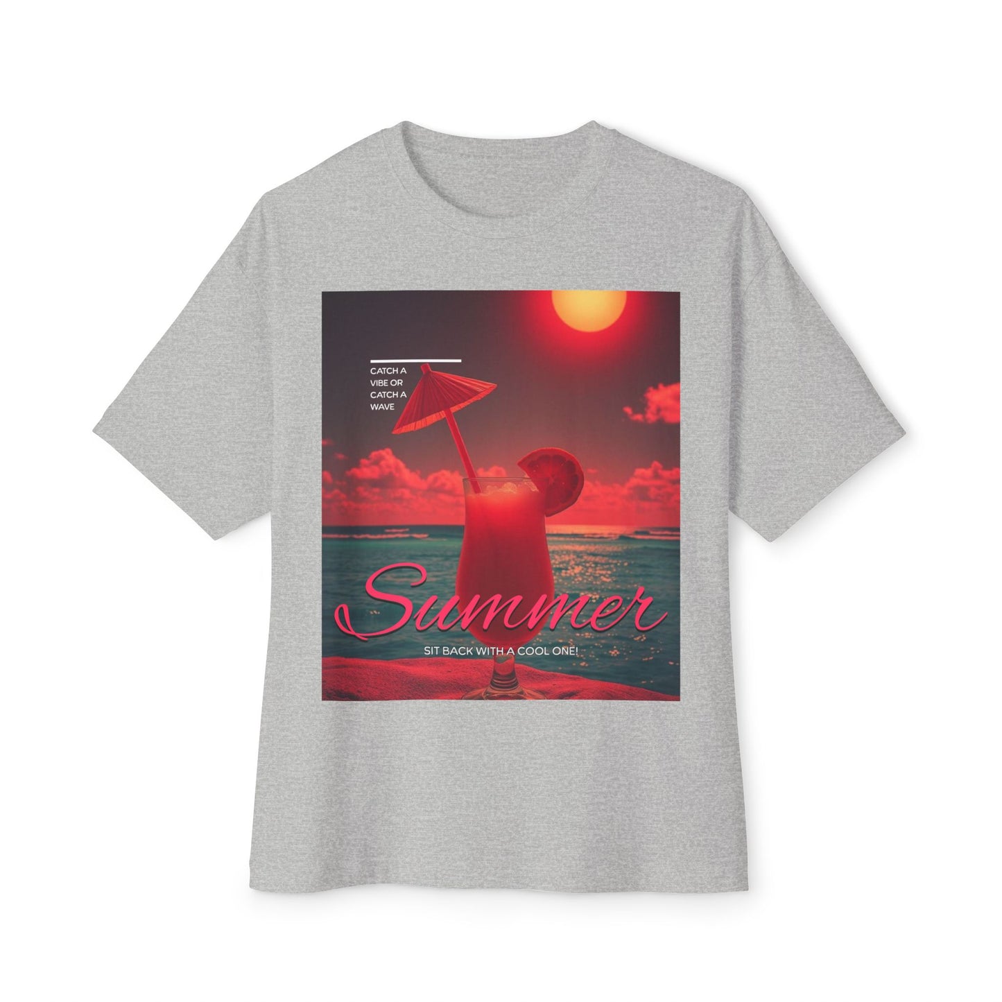 Summer Vibes - Women's Oversized Tee