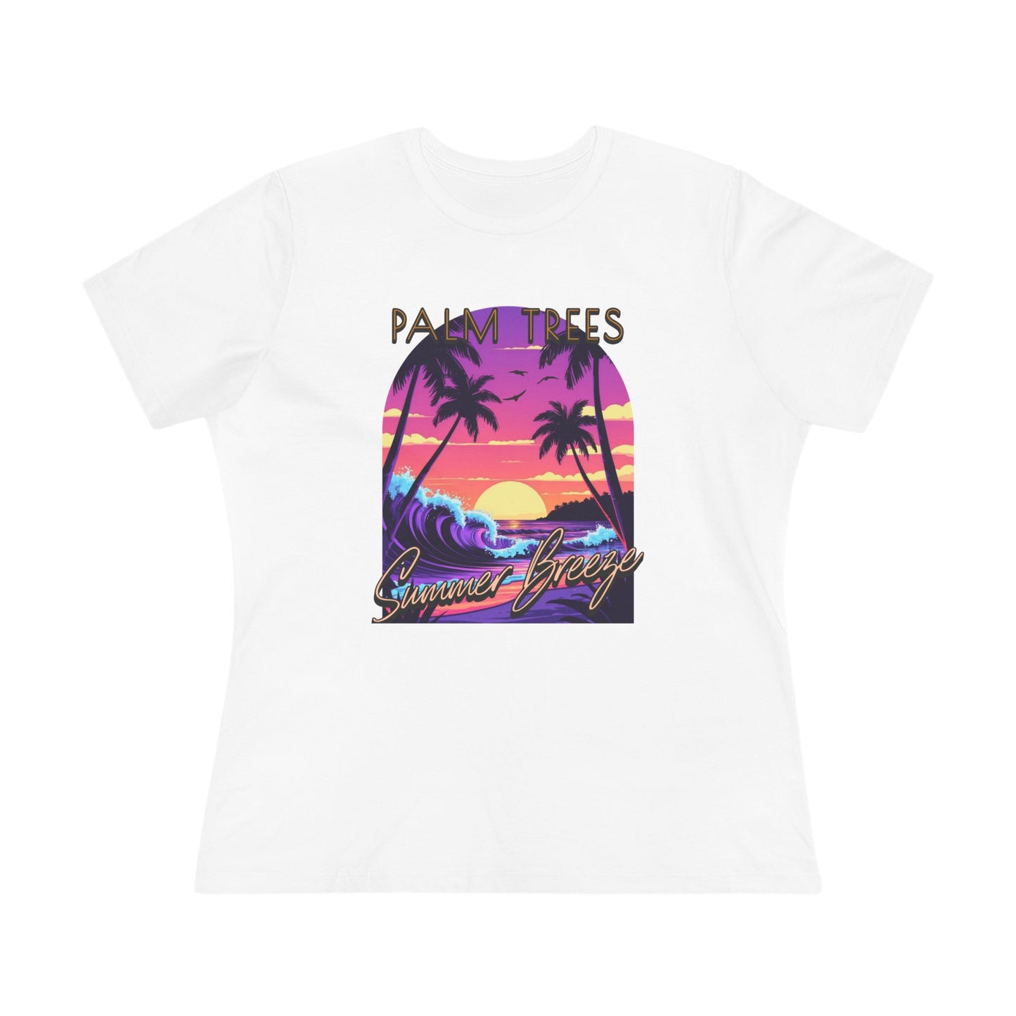 Palm Trees - Women's Cotton Tee