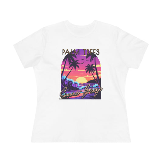 Palm Trees - Women's Cotton Tee