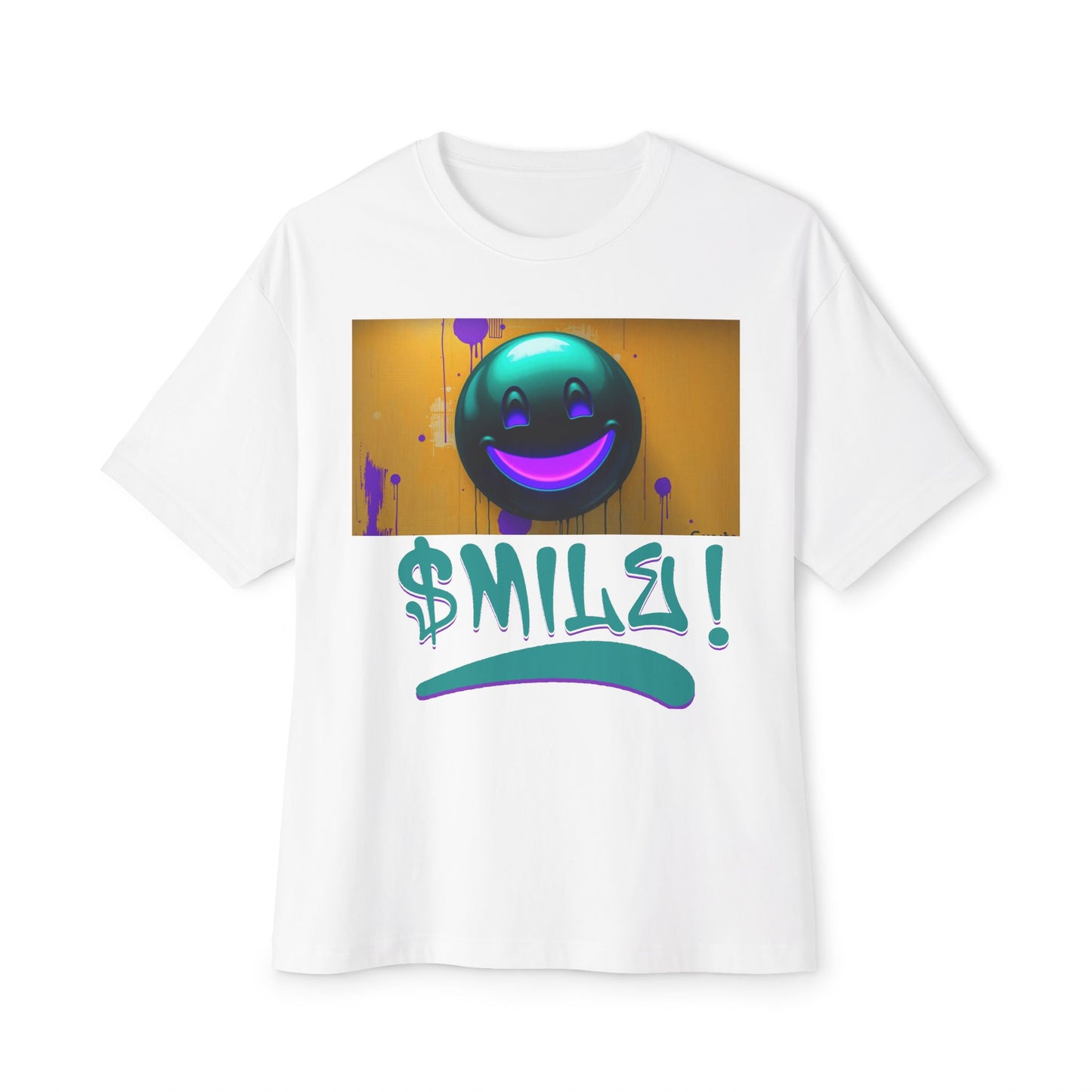 SMILE  - Women's Oversized Tee