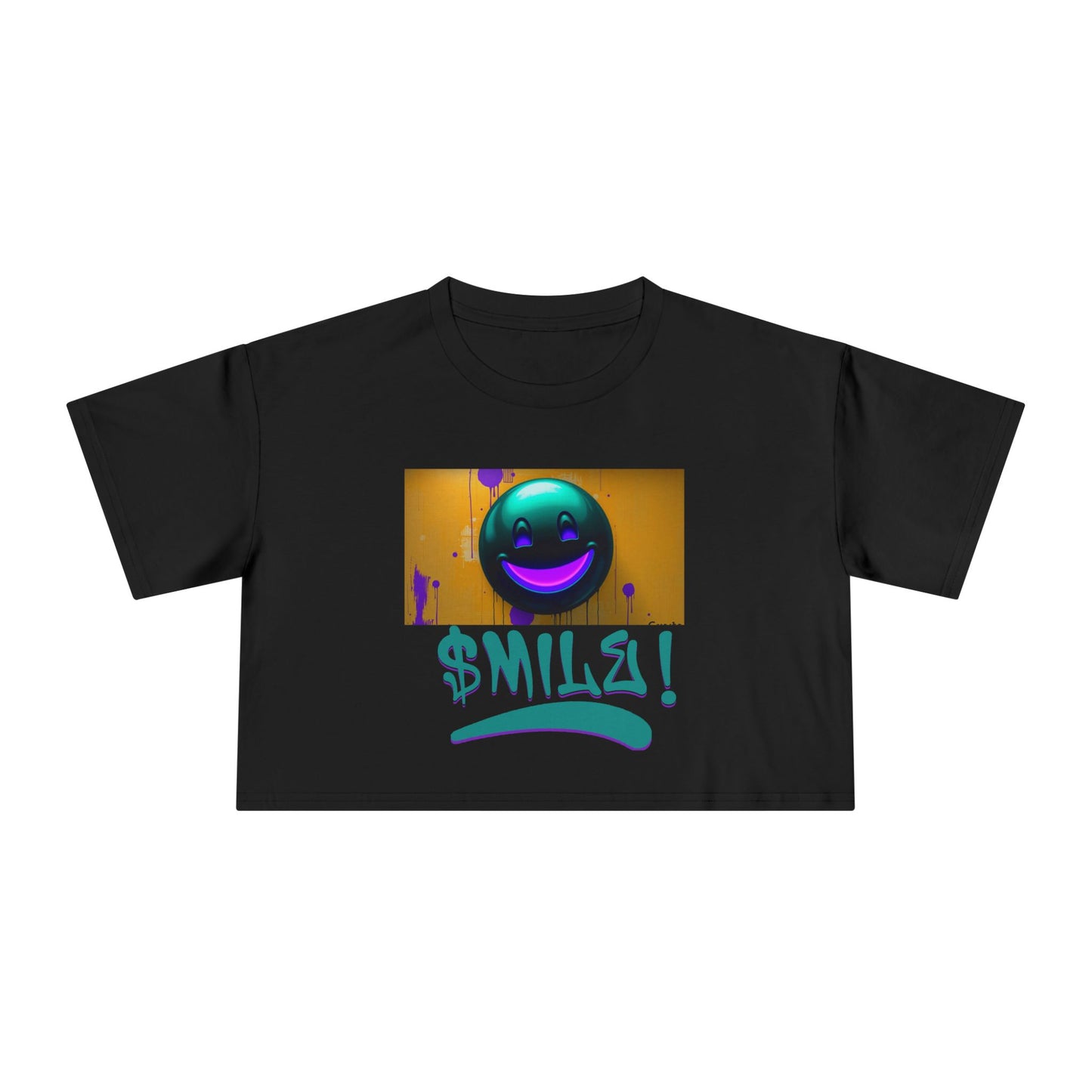 SMILE - Women's Crop Top