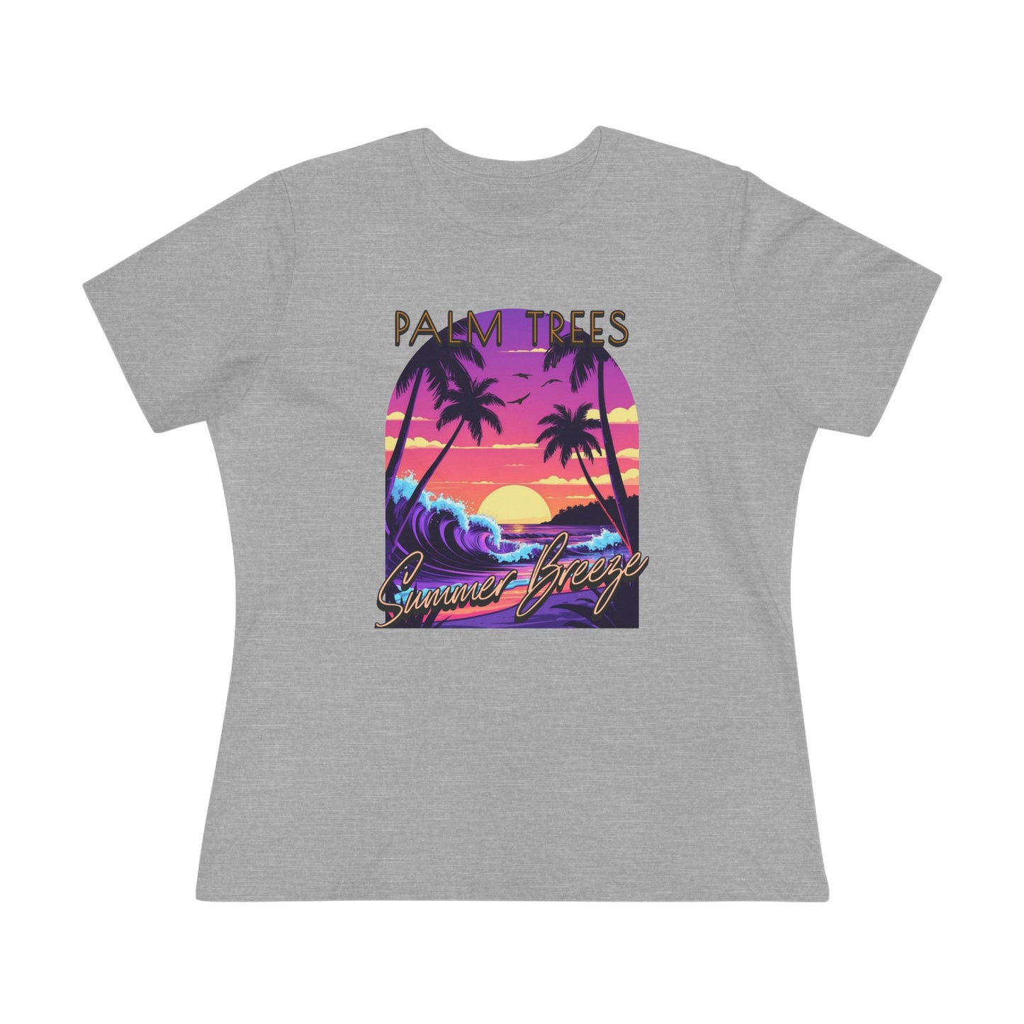 Palm Trees - Women's Cotton Tee