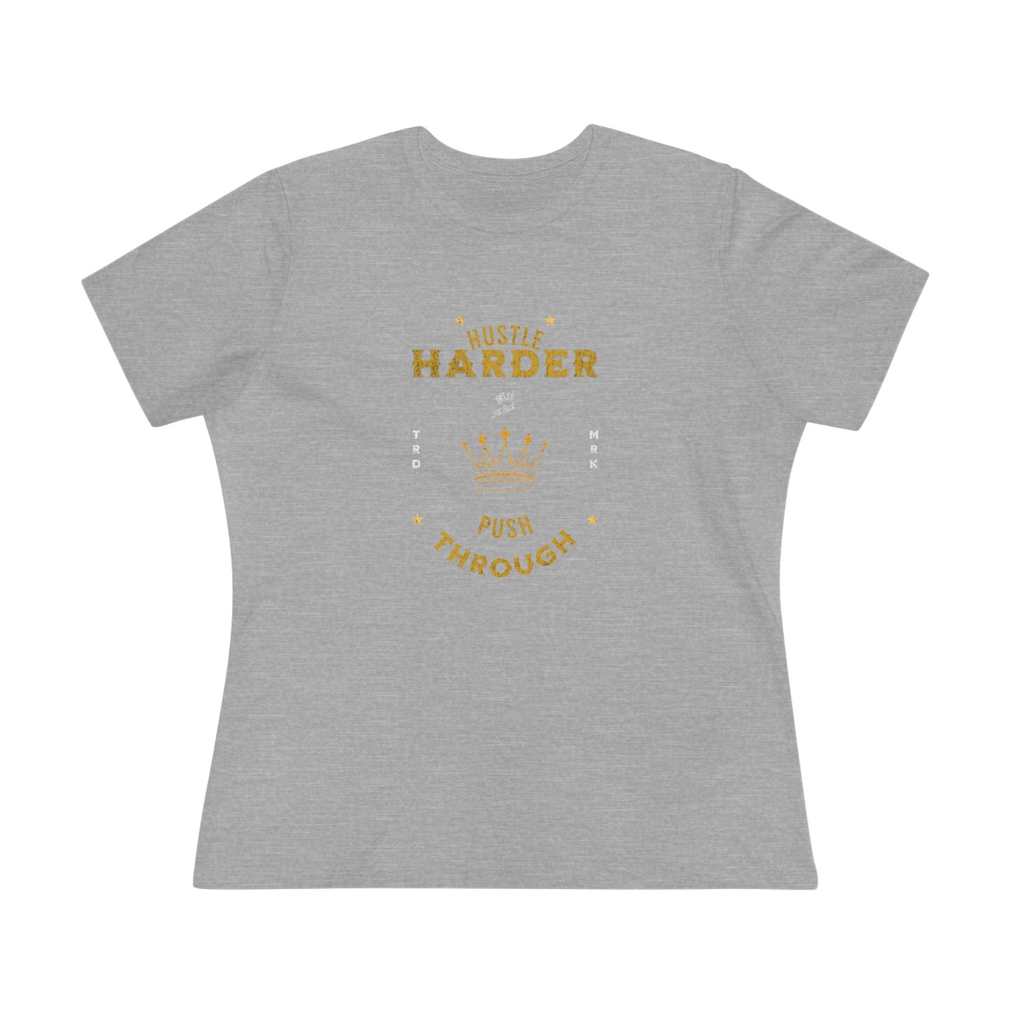 Hustle Harder - Women's Cotton Tee