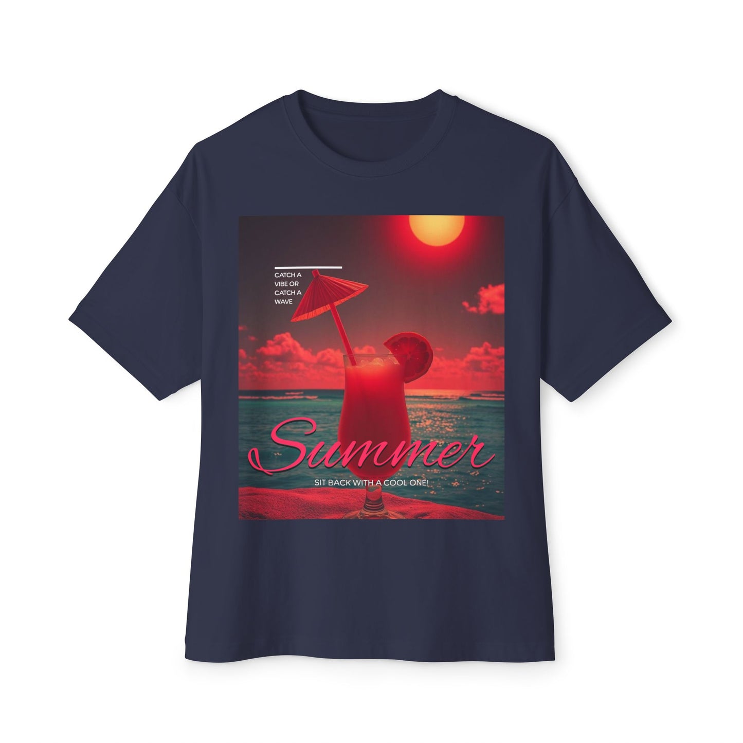 Summer Vibes - Women's Oversized Tee