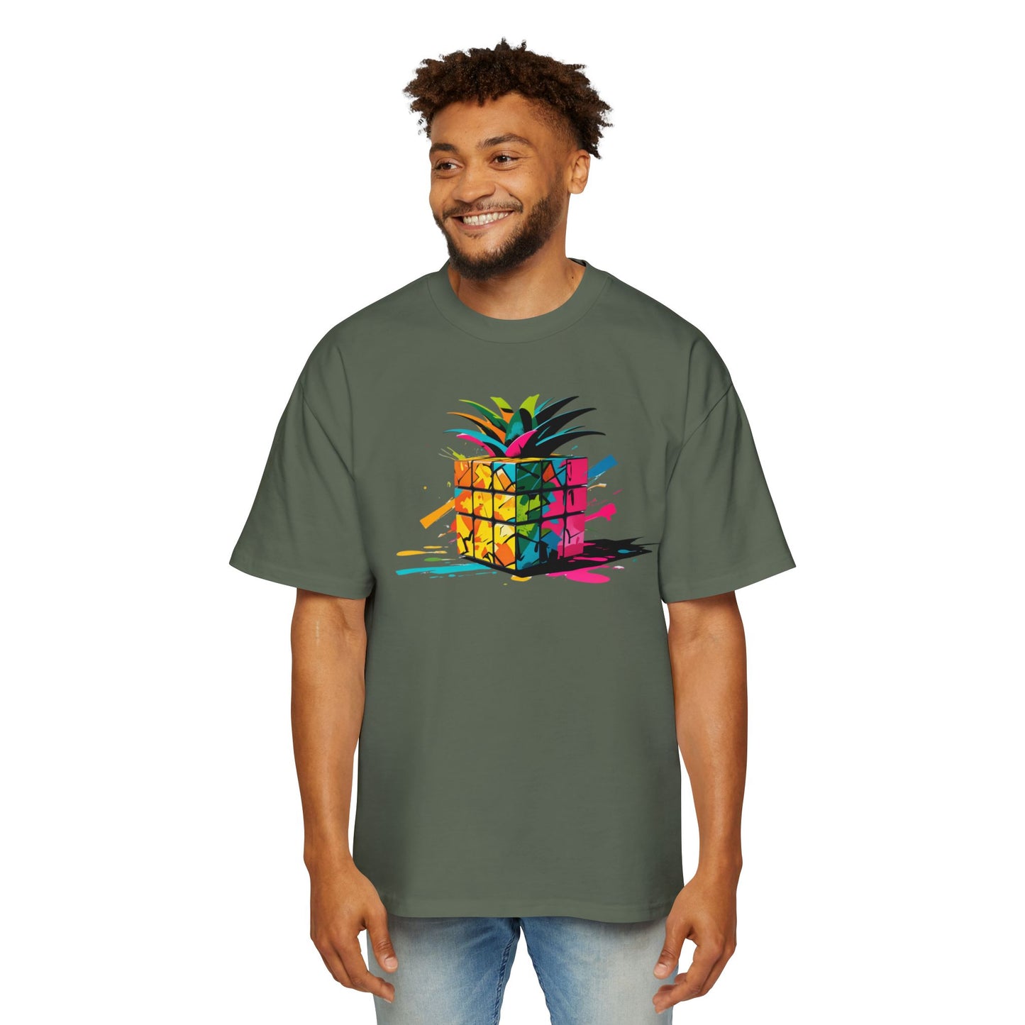 Pineapples - Men's Oversized Tee