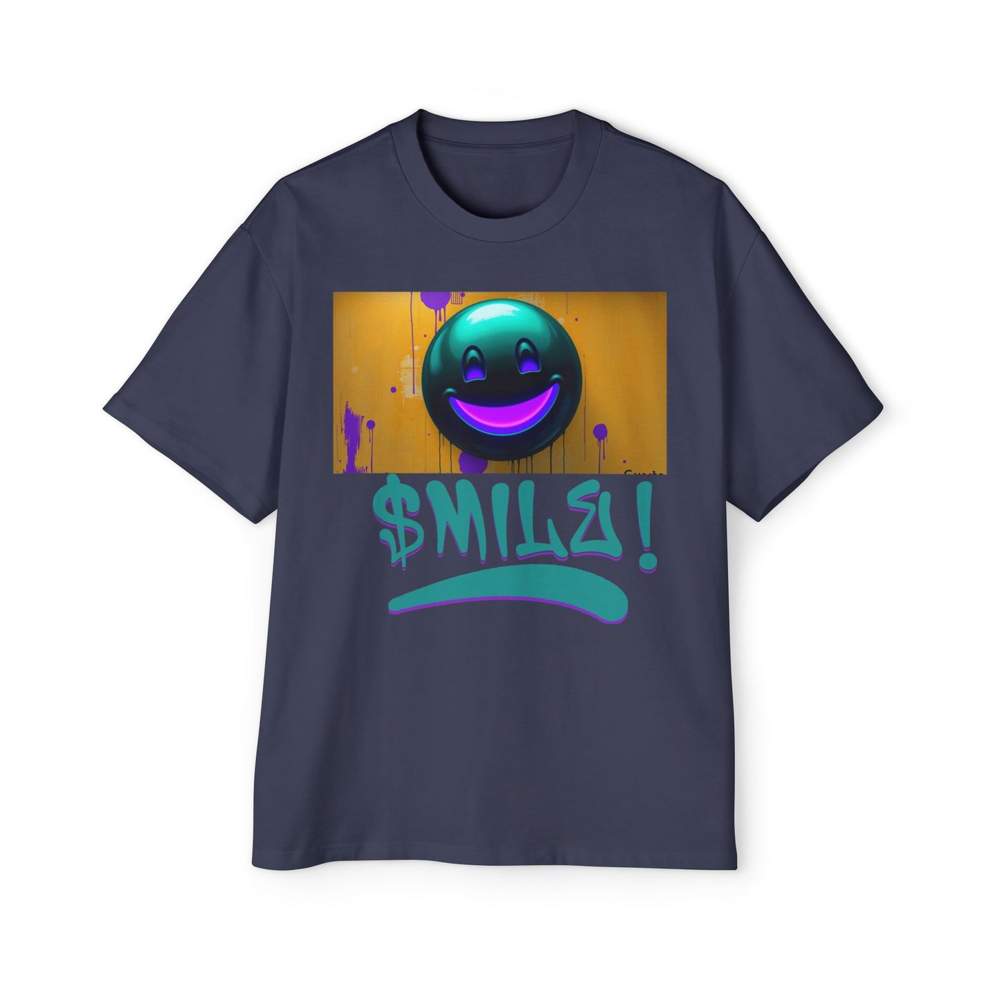 SMILE - Men's Oversized Tee