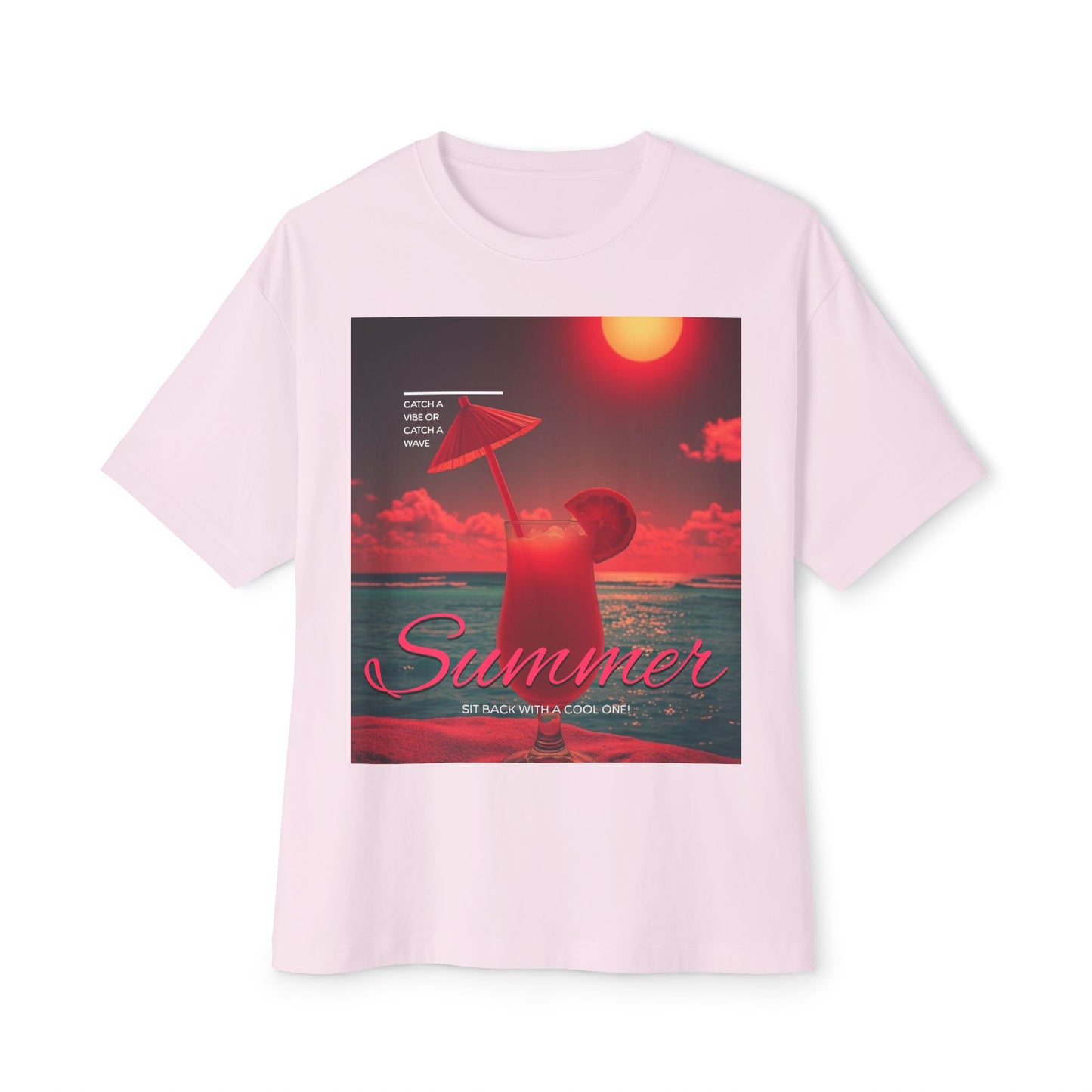 Summer Vibes - Women's Oversized Tee