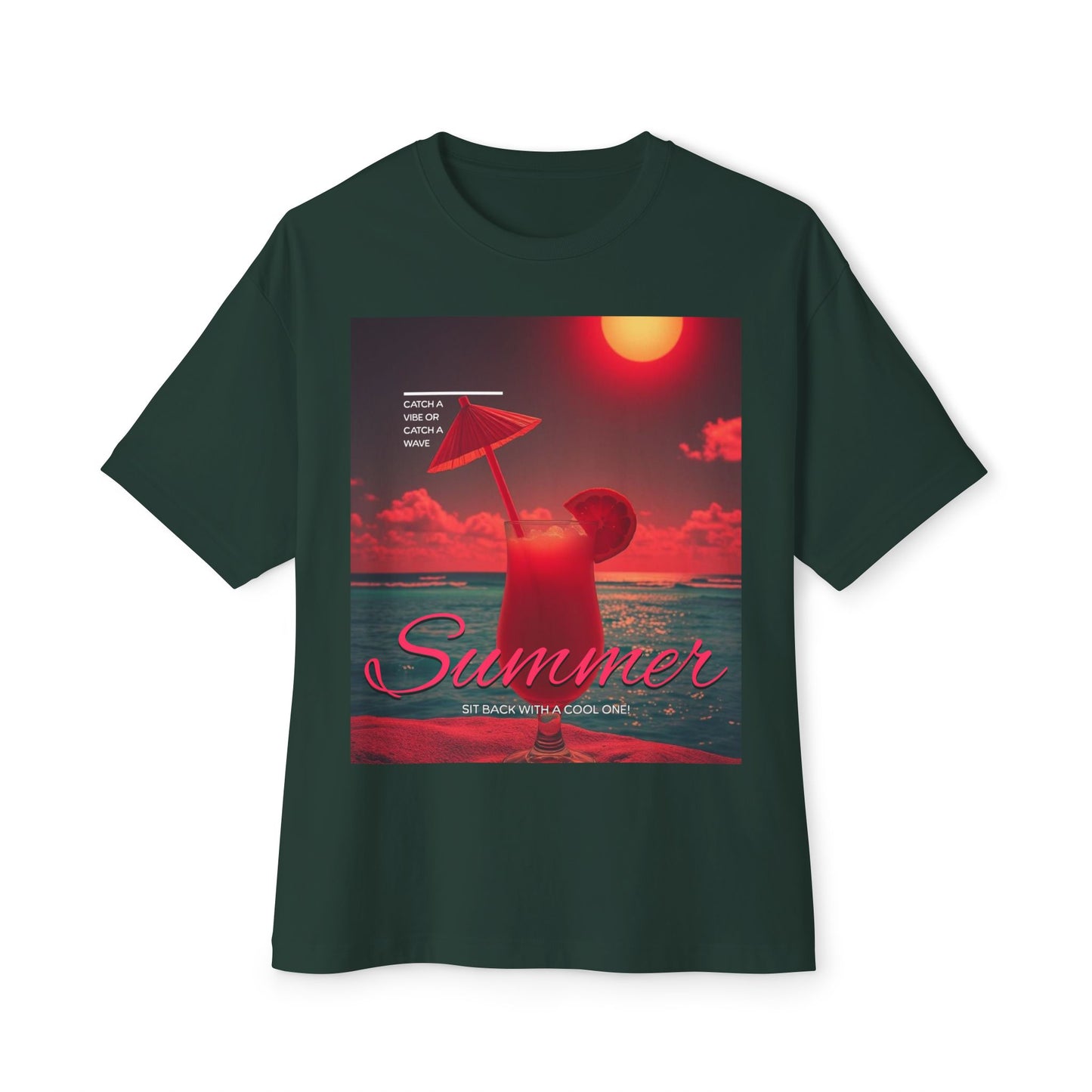 Summer Vibes - Women's Oversized Tee