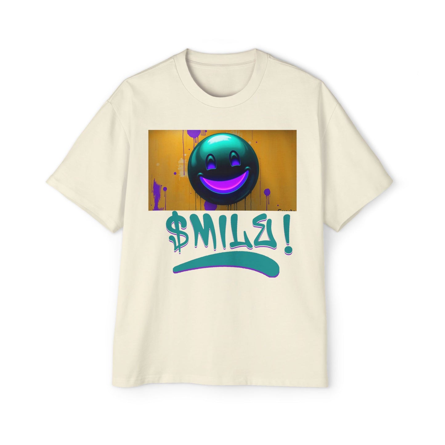 SMILE - Men's Oversized Tee