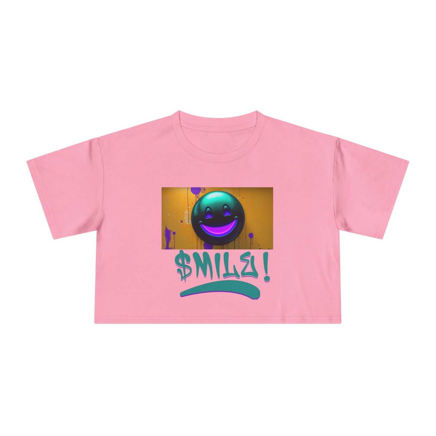 SMILE - Women's Crop Top