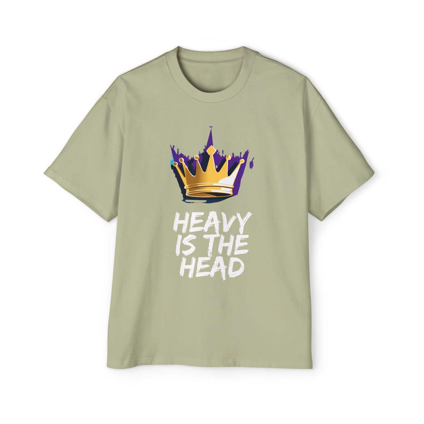 Heavy Is The Head - Men's Oversized Tee