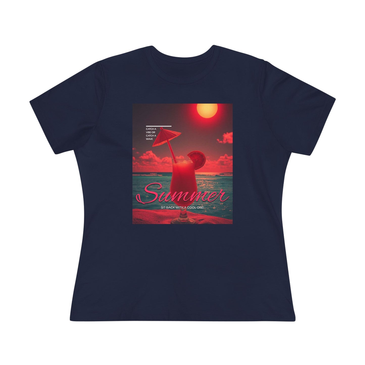 Summer Vibes - Women's Cotton Tee