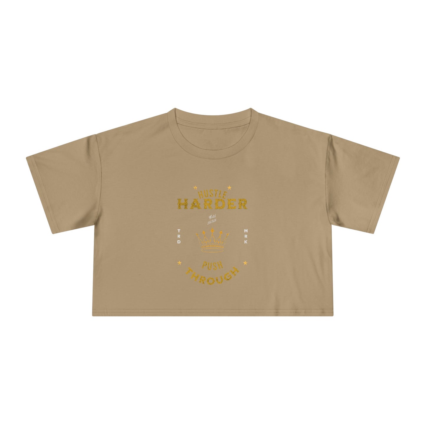 Hustle Harder - Women's Crop Top