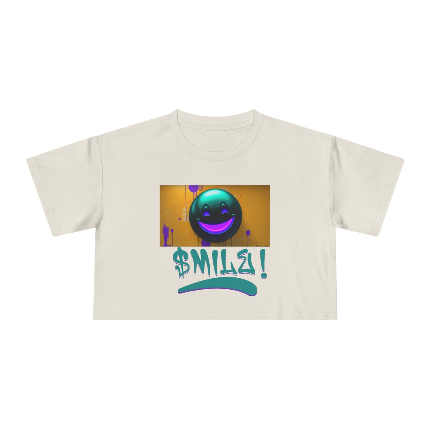 SMILE - Women's Crop Top