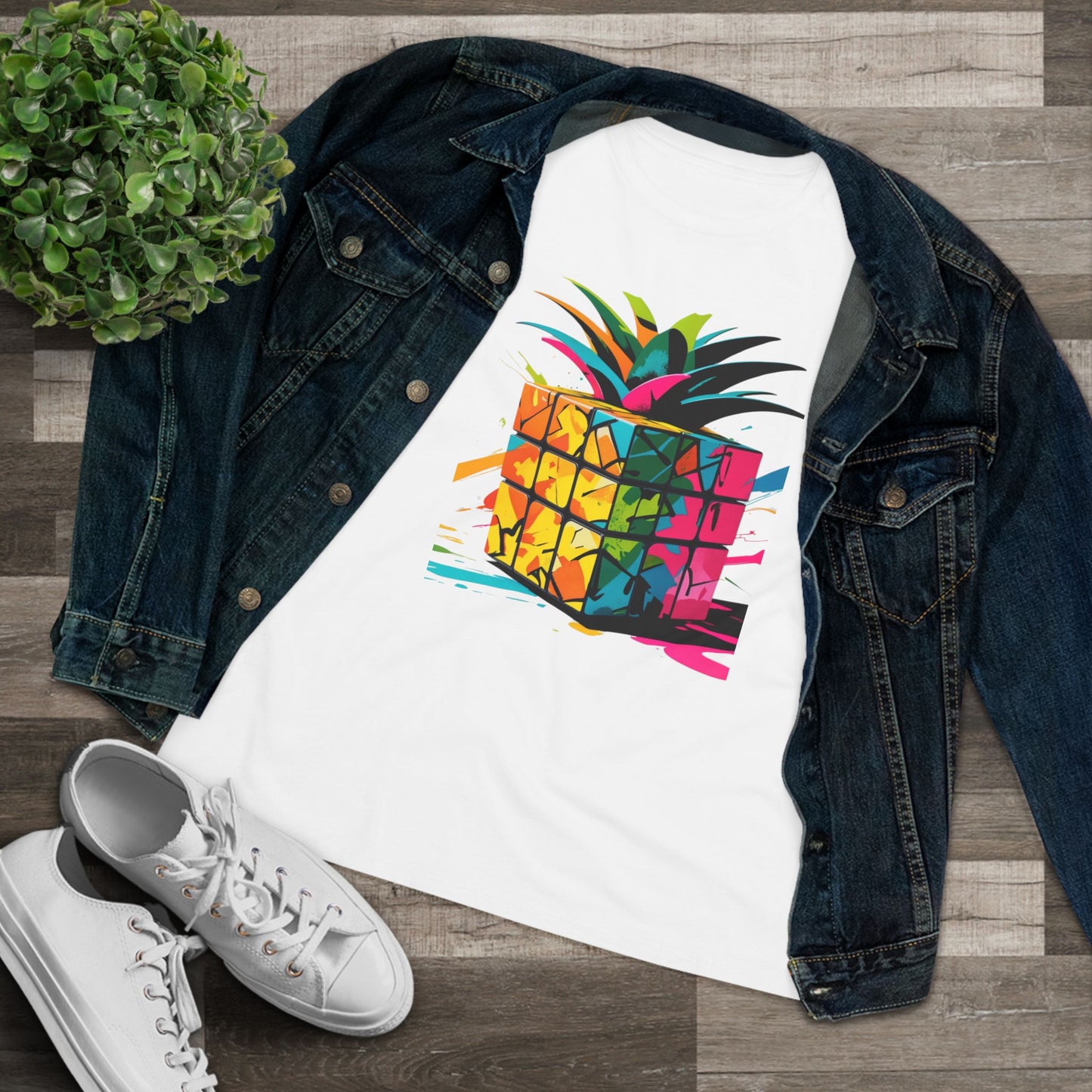 Pineapples - Women's Cotton Tee