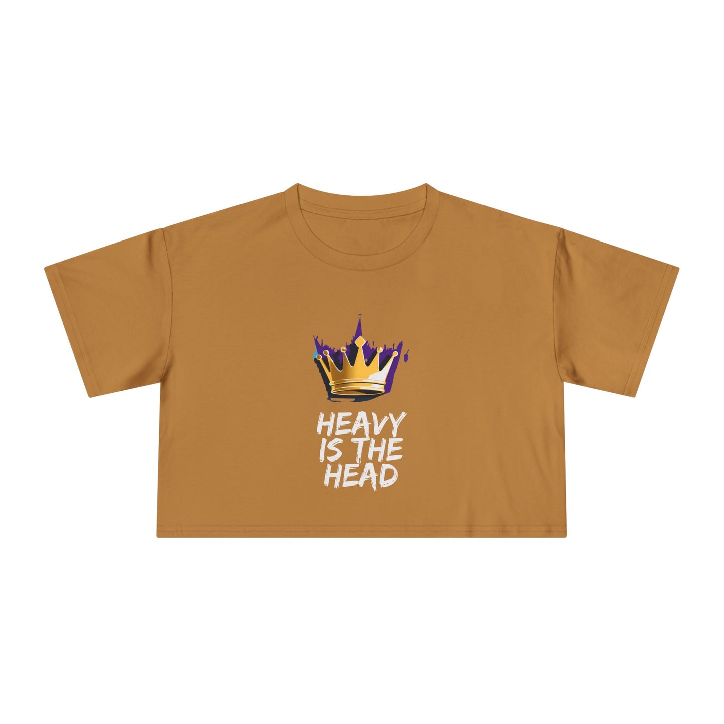 Heavy Is The Head - Women's Crop Top