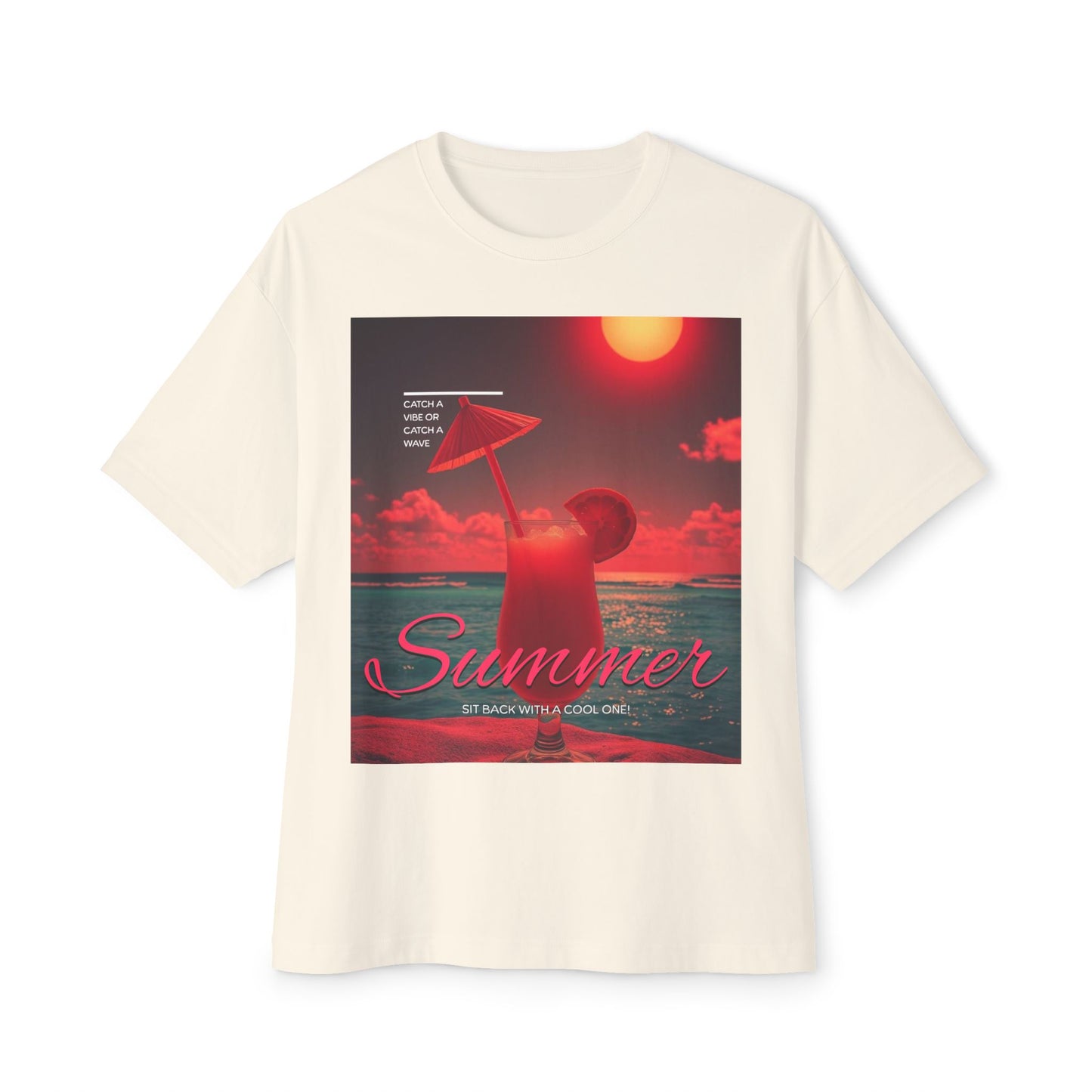Summer Vibes - Women's Oversized Tee