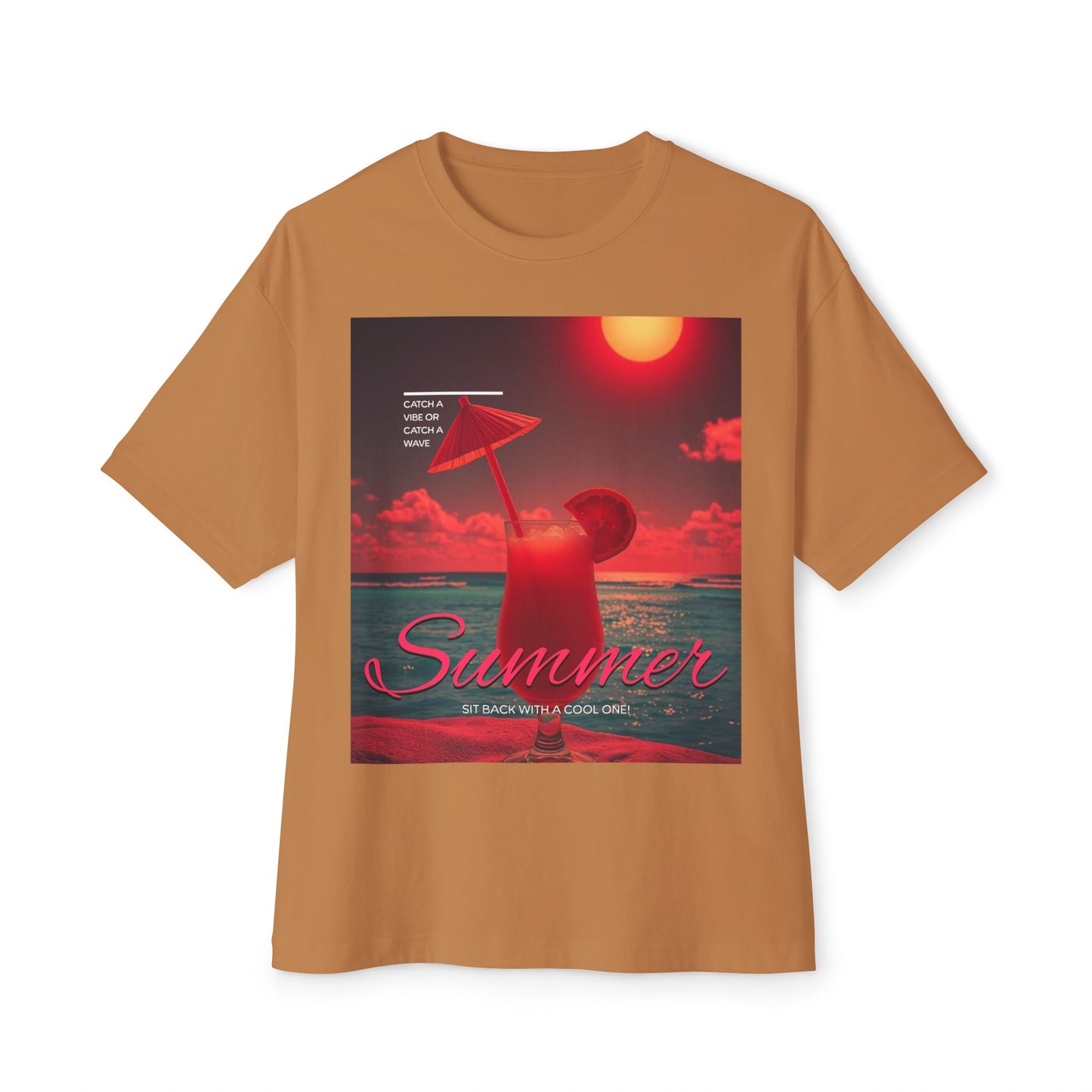 Summer Vibes - Women's Oversized Tee