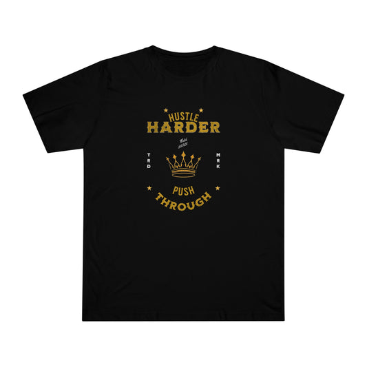 Hustle Harder - Men's Deluxe T-Shirt