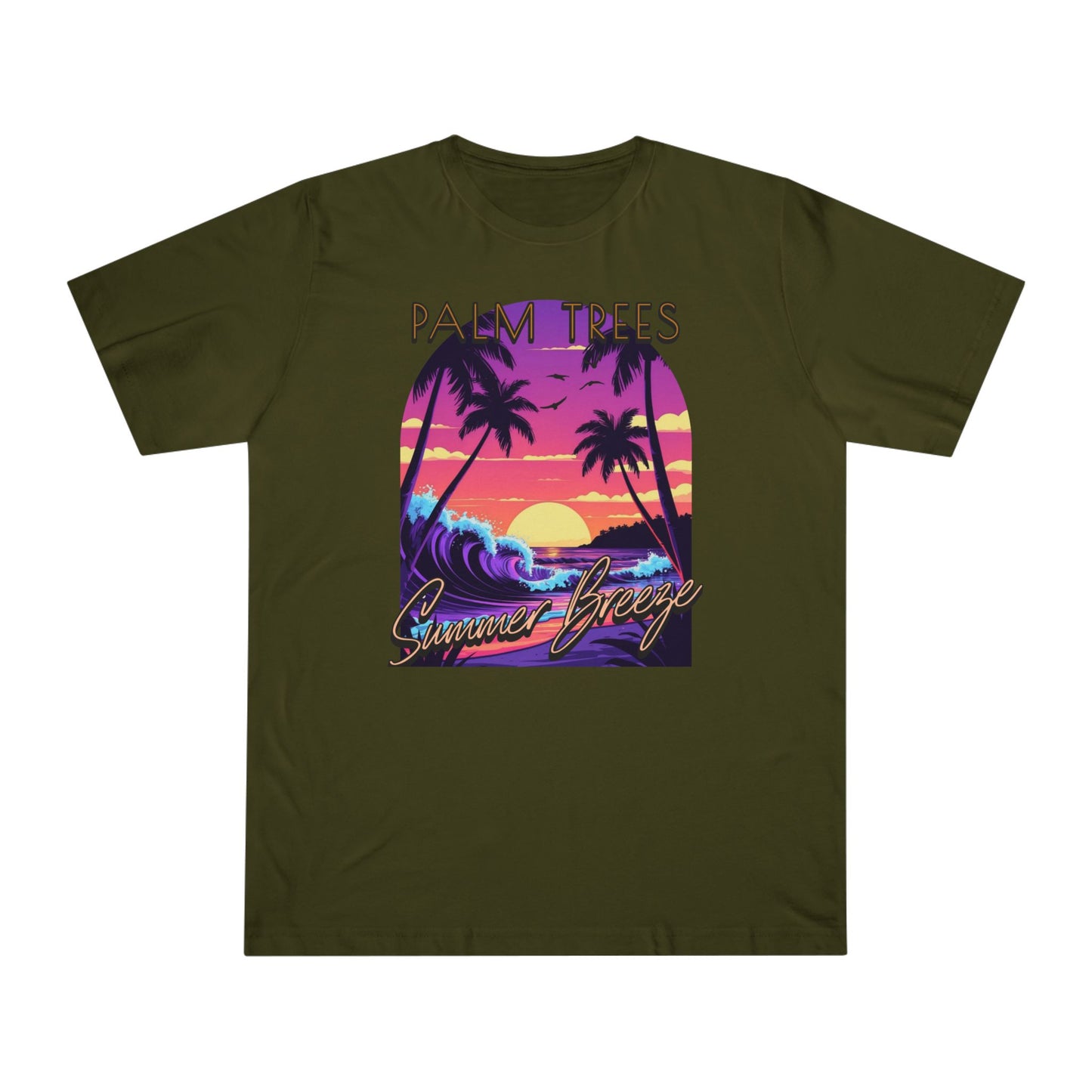 Palm Trees - Men's Deluxe T-Shirt