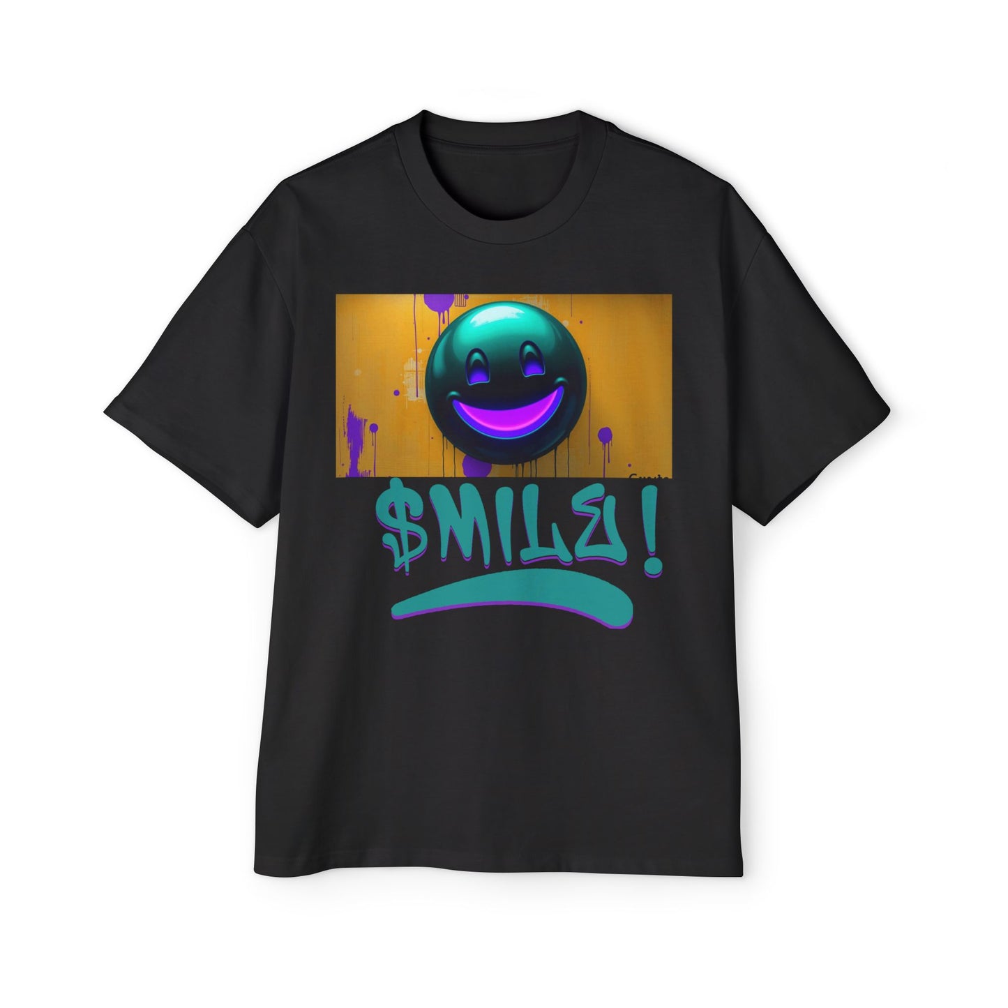 SMILE - Men's Oversized Tee