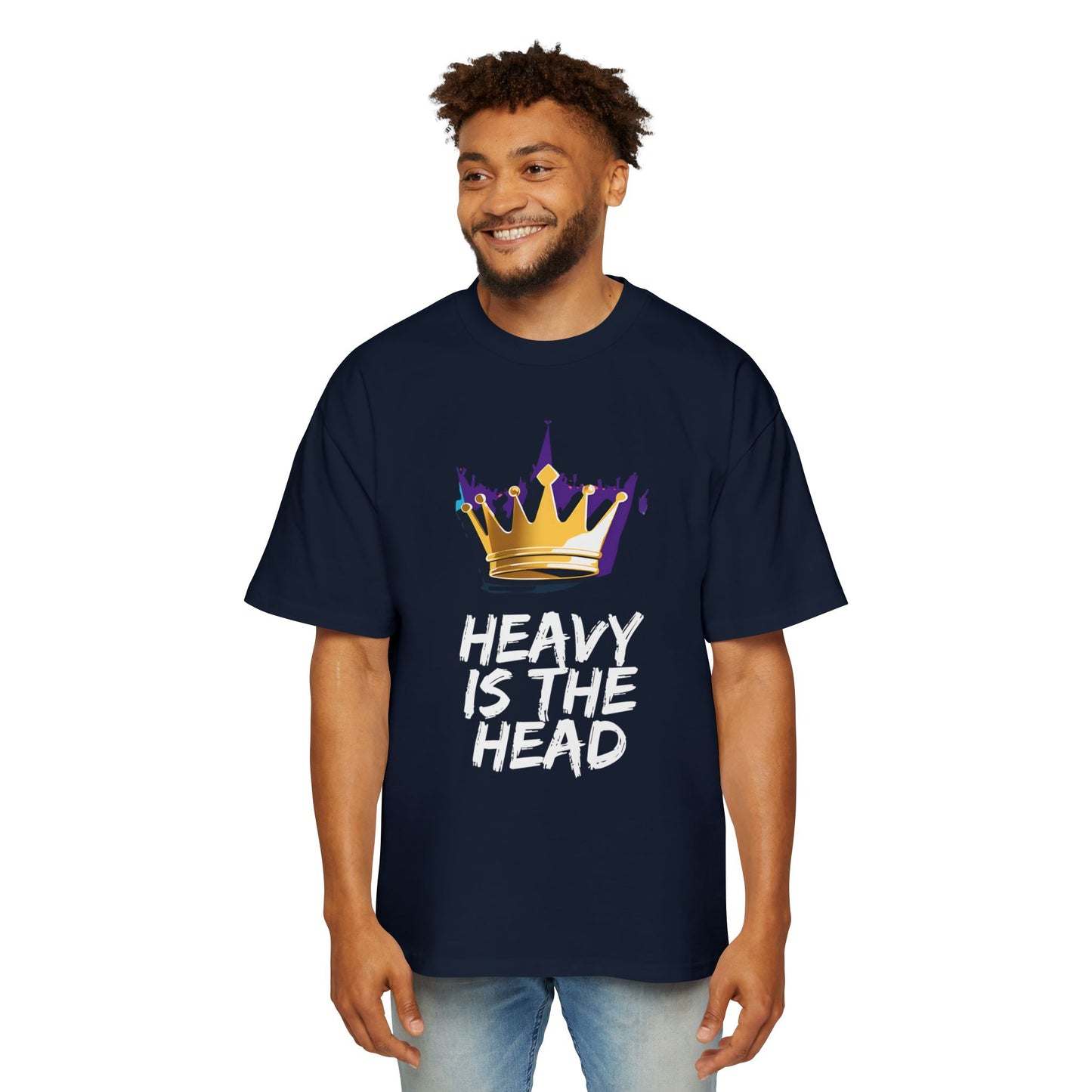 Heavy Is The Head - Men's Oversized Tee