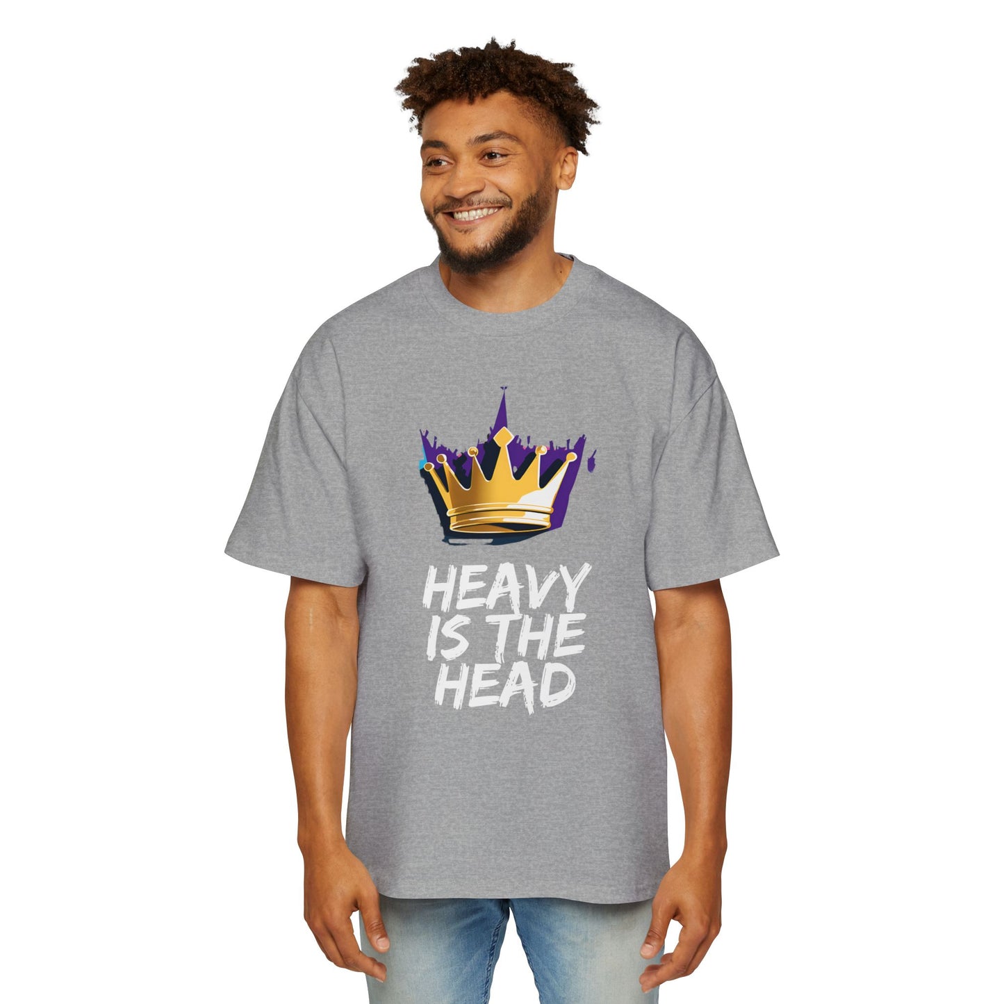 Heavy Is The Head - Men's Oversized Tee
